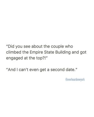 Image post by @overheardnewyork on Instagram