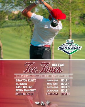 Image post by @ballstatemengolf on Instagram