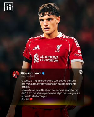 Image post by @dazn_it on Instagram