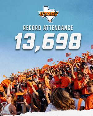 Image post by @utrgvfootball on Instagram