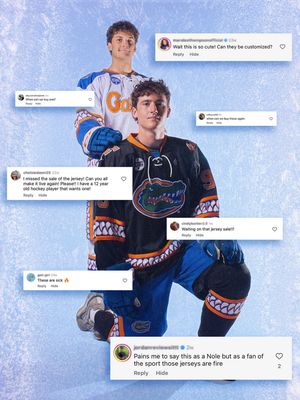 Image post by @ufhockey on Instagram