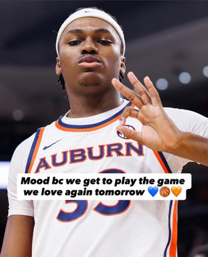 Image post by @auburnmbb on Instagram