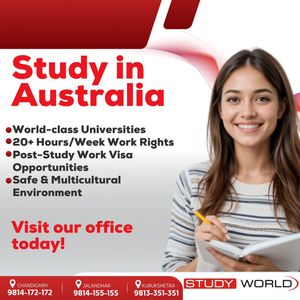 Image post by @studyworldvisa on Instagram