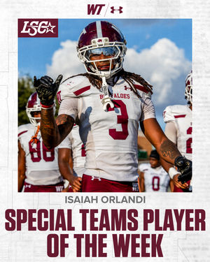 Image post by @wtamu_football on Instagram