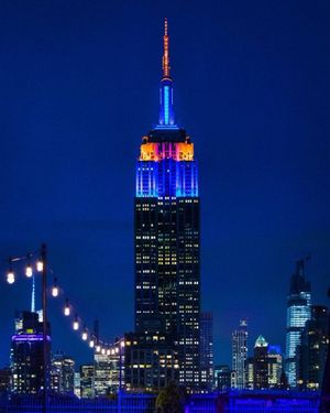 Image post by @EmpireStateBldg on Twitter