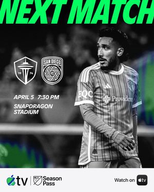 Image post by @SoundersFC on Twitter