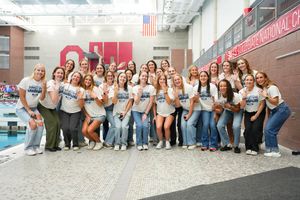Image post by @OhioStSwimDive on Twitter