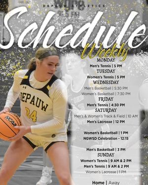 Image post by @depauwtigers on Instagram
