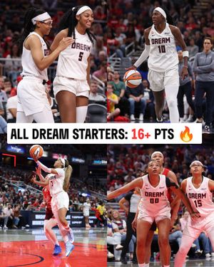 Image post by @WNBA on Twitter