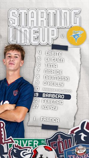 Image post by @FDUKnightsMSOC on Twitter