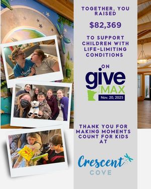Image post by @CrescentCoveorg on Facebook