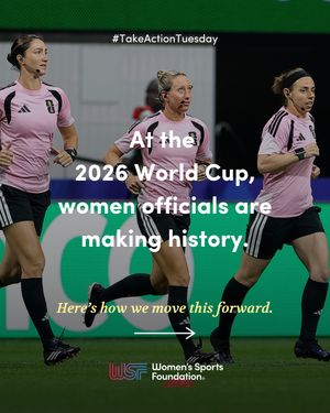 Image post by @womenssportsfoundation on Instagram