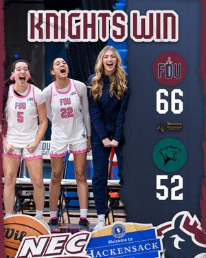 Image post by @FDUKnightsWBB on Twitter