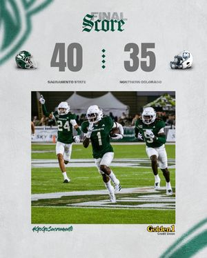 Image post by @sacstateathletics on Instagram