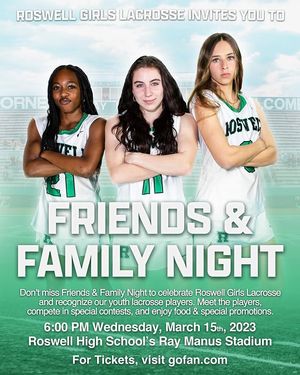 Image post by @roswellgirlslacrosse on Instagram