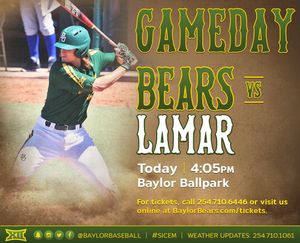 Image post by @baylorbaseball on Instagram