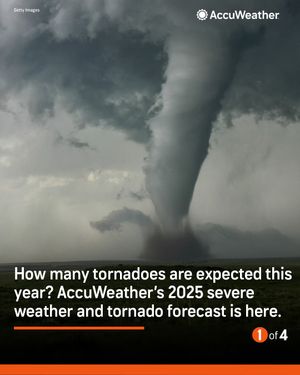 Image post by @accuweather on Instagram