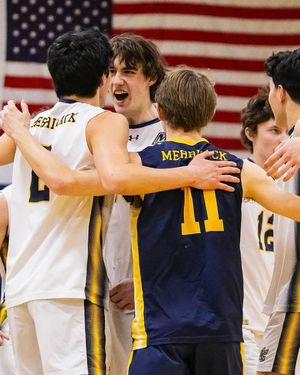 Image post by @merrimackmvb on Instagram
