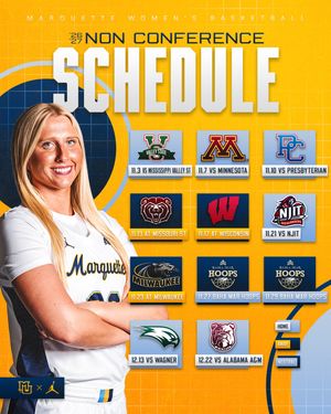 Image post by @marquettewbb on Instagram