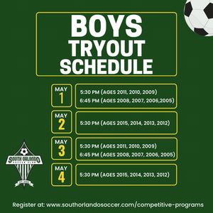 Image post by @SouthOrlandoSoccer on Facebook