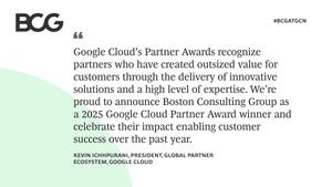 Image post by @BCG on Twitter