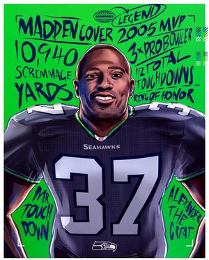 Image post by @seahawkslegends on Instagram