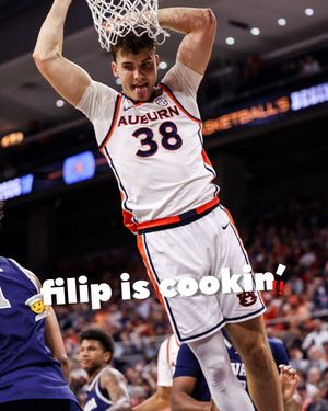 Image post by @auburnmbb on Instagram