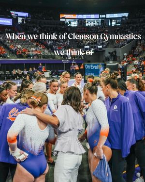 Image post by @clemsongymnastics on Instagram