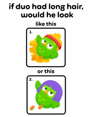 Image post by @duolingoenglishtest on Instagram