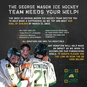 Image post by @gmuicehockey on Instagram