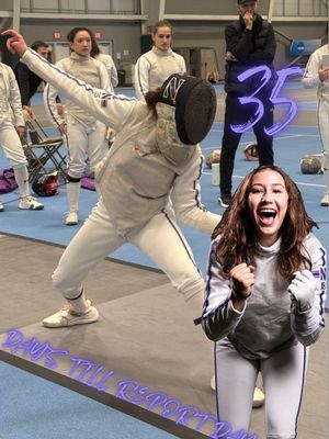 Image post by @nuwfencing on Instagram