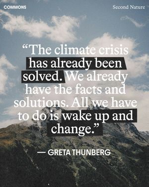 Image post by @commonsearth on Instagram