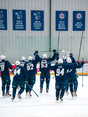 Image post by @Winnipeg Jets on Facebook