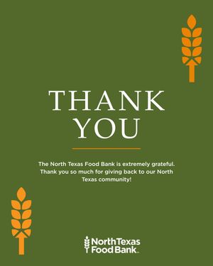 Image post by @northtexasfoodbank on Instagram