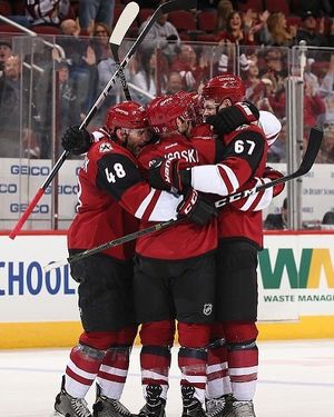 Image post by @arizonacoyotes on Instagram