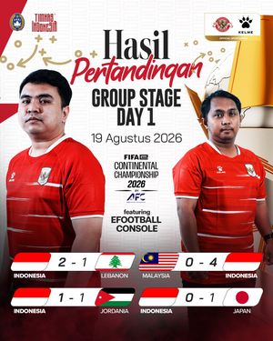 Image post by @timnasindonesia on Instagram