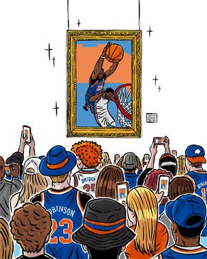 Image post by @nyknicks on Instagram