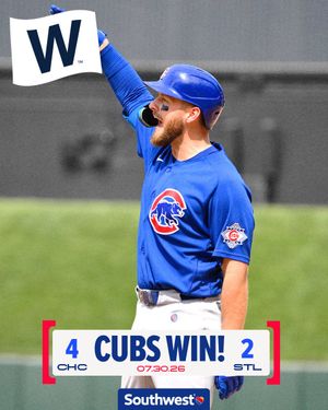 Image post by @Cubs on Twitter