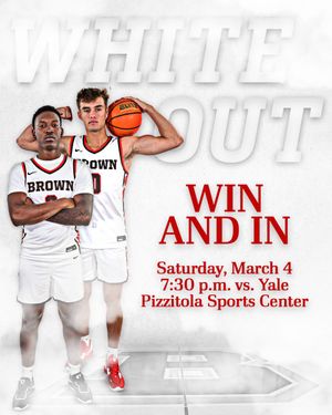 Image post by @BrownU_MBB on Twitter