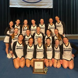 Image post by @andovercheerteam on Instagram