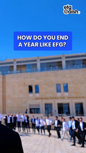 Video post by @aish.gesher on Facebook