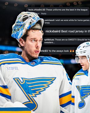 Image post by @StLouisBlues on Twitter