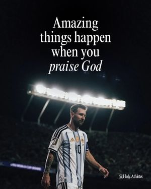 Image post by @holy.athletes on Instagram