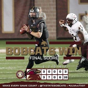 Image post by @txstatebobcats on Instagram
