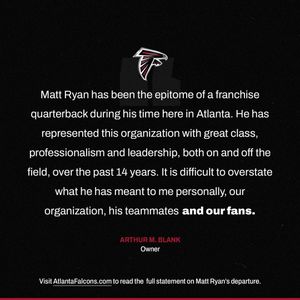 Image post by @atlantafalcons on Instagram