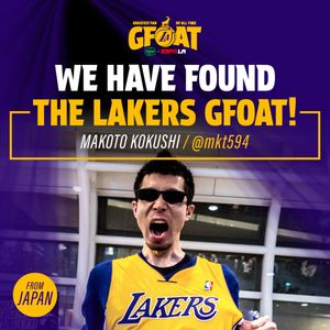 Image post by @Lakers on Twitter