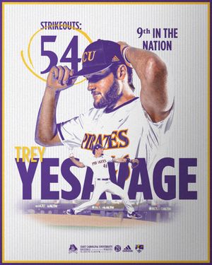 Image post by @ECUBaseball on Twitter