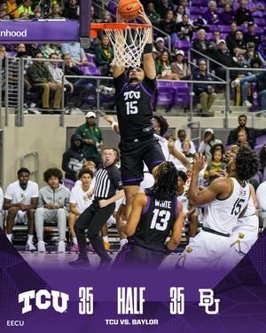 Image post by @TCUBasketball on Twitter