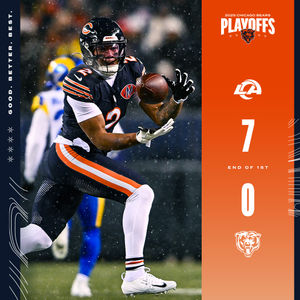 Image post by @ChicagoBears on Twitter