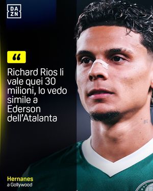 Image post by @dazn_it on Instagram